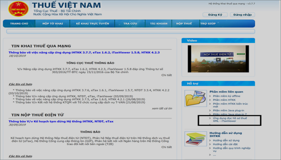 Những lỗi thường gặp khi nộp tờ khai thuế qua mạng