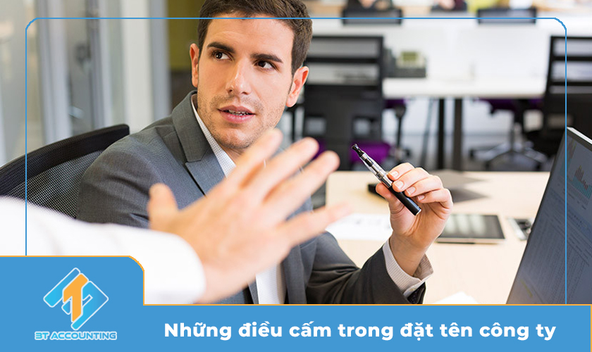 Những điều cấm trong quy định đặt tên công ty