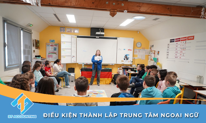 thành lập trung tâm ngoại ngữ