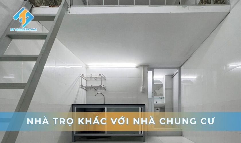 đặt trụ sở công ty tại nhà trọ